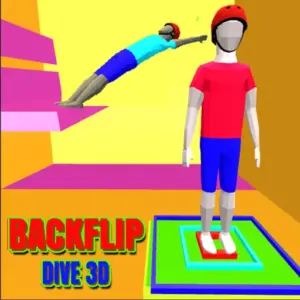Backflip dive 3d