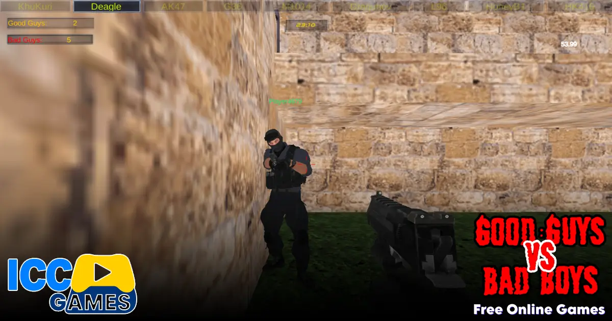 Good Guys vs Bad Guys unblocked