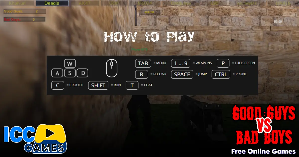 How to Play Good Guys vs Bad Guys unblocked
