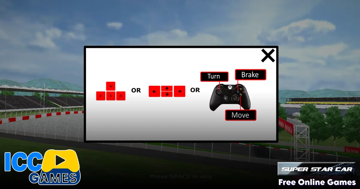How to Play Super Star Car unblocked