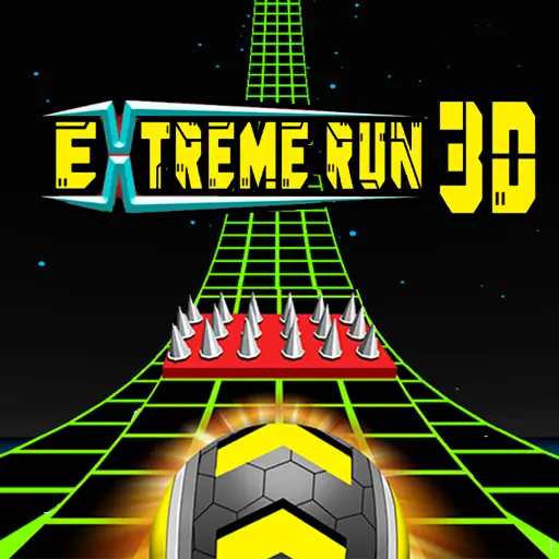 extreme run 3d Neon Runner Action