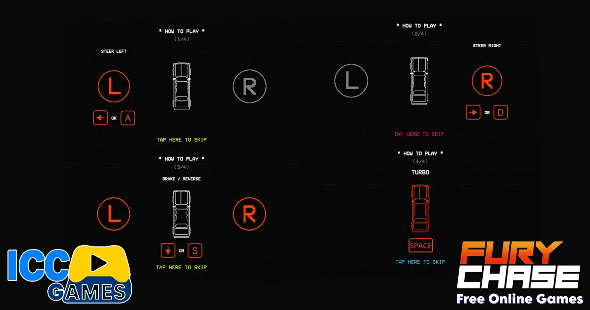 how to play Fury Chase unblocked