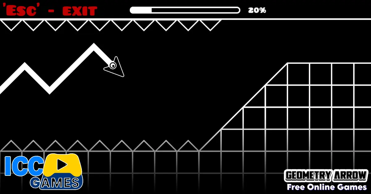 Geometry Arrow game Online
