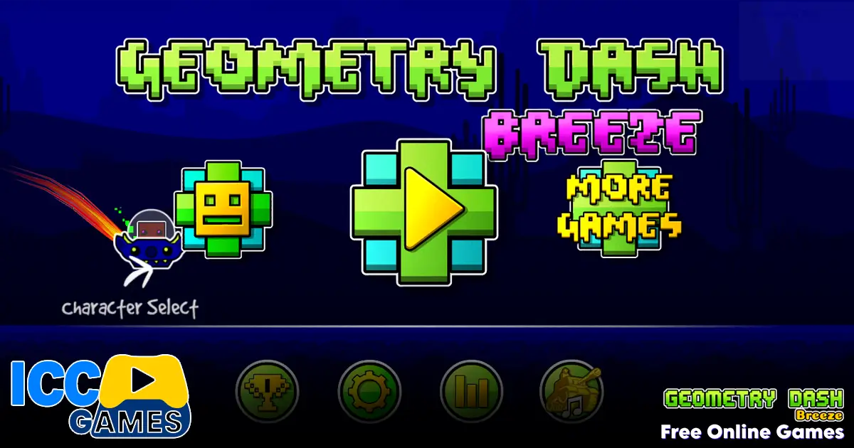 Geometry Dash Breeze Rhythm Game