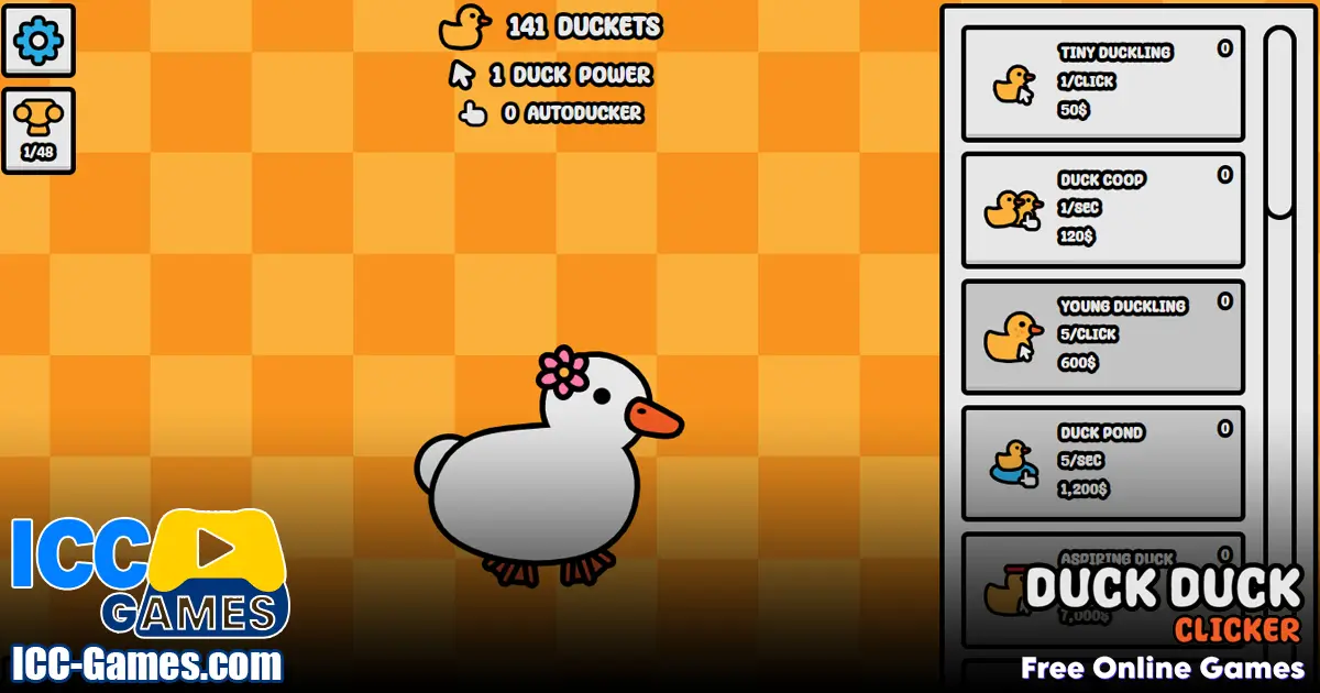 duck duck clicker idle clicker game