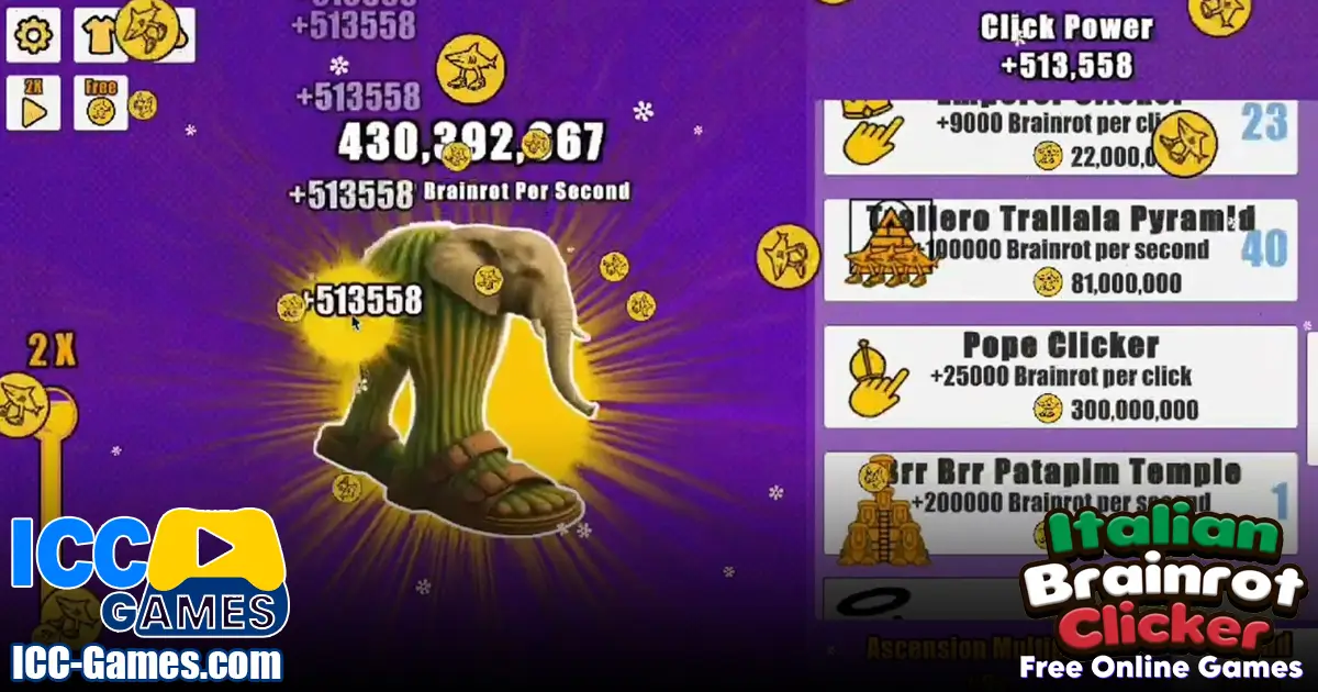 italian brainrot clicker online