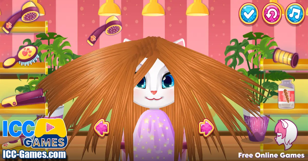 FUNNY ANGIE HAIRCUT game