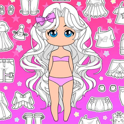 Chibi Doll Coloring & Dress Up featured image